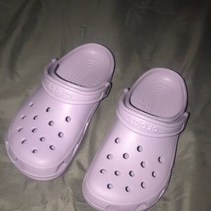 Light purple crocs